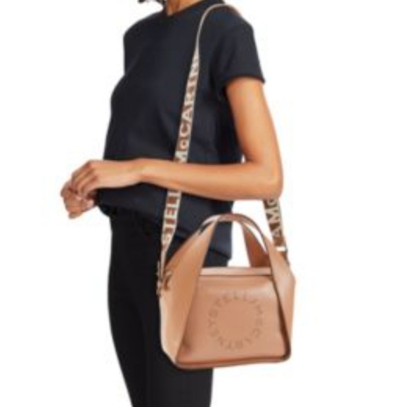 STELLA MCCARTNEY Linea Vegan Leather Crossbody/  Shoulder Bag - Picture 4 of 4